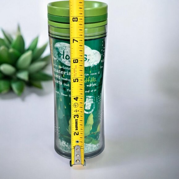 2009 Starbucks Tumbler Travel MUg 29% Recycled 12 fl.oz. - Picture 7 of 8